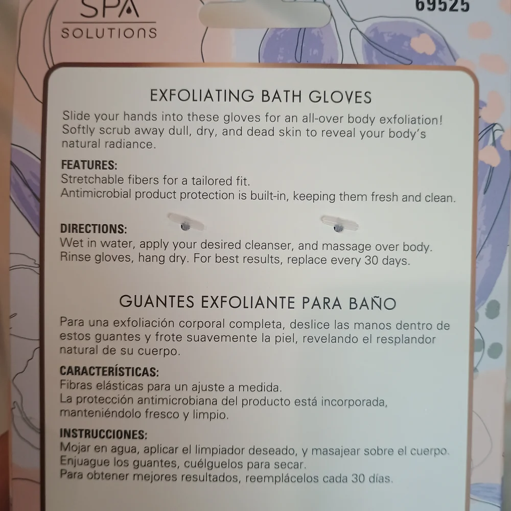 New Silicone Face & Body Scrubber Duo & Exfoliating 2 Pack Reusable Bath Gloves